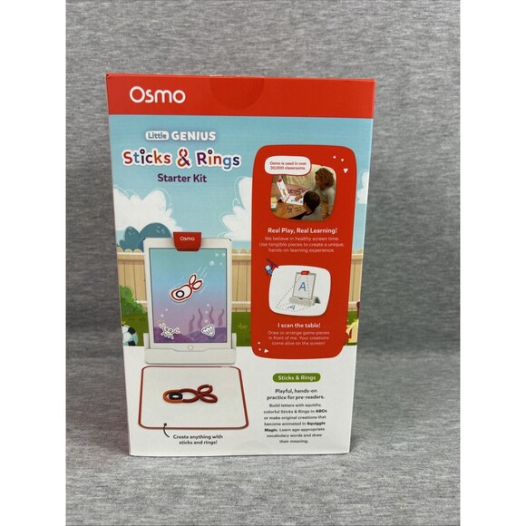Osmo - Little Genius Sticks & Rings Starter Kit for iPad🔥NEW🔥 - Picture 3 of 8